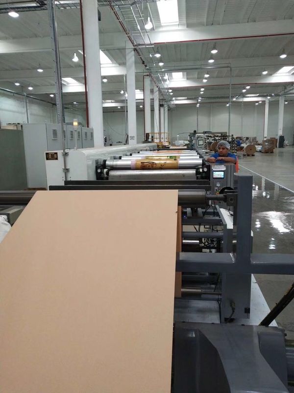 سرعة عالية السيرفو التحكم 6 آلة الطباعة اللون Flexo مع القدرة على تخصيص