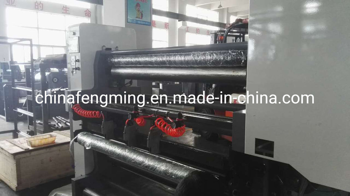 الورق للوحة إلى لفة آلة قطع الطباعة Flexo الطباعة مع الحد الأقصى عرض الطباعة من 900mm