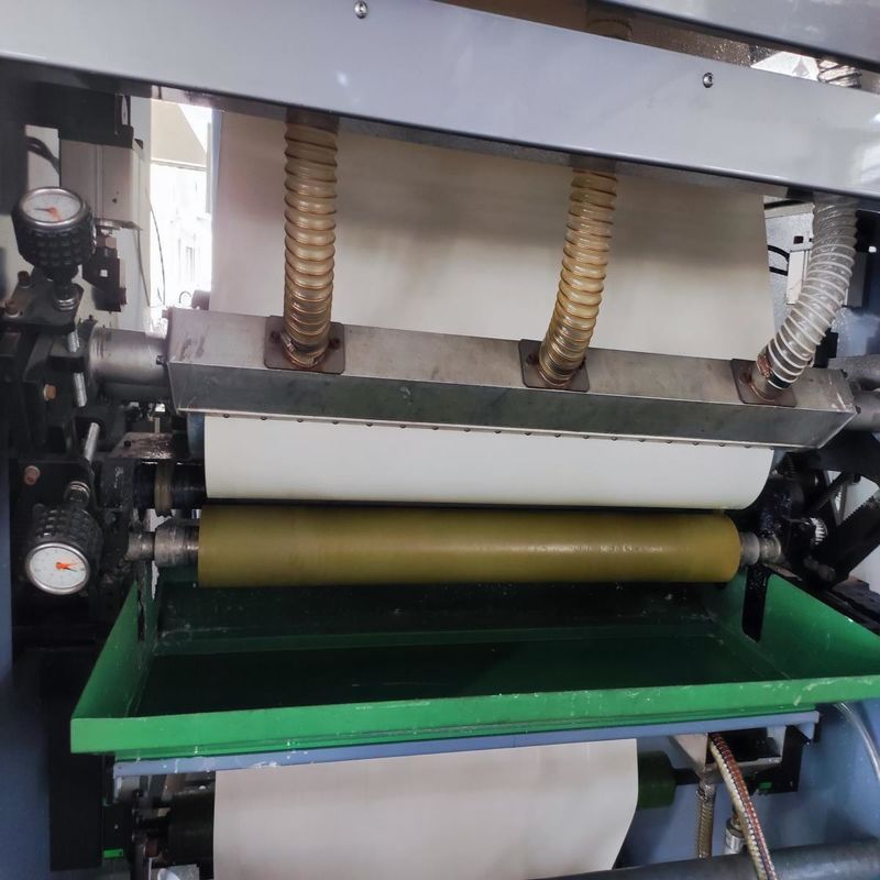 عالية السرعة واسعة شبكة ورق كأس مربع آلة الطباعة Flexographic مع طبيب الجو غطاء
