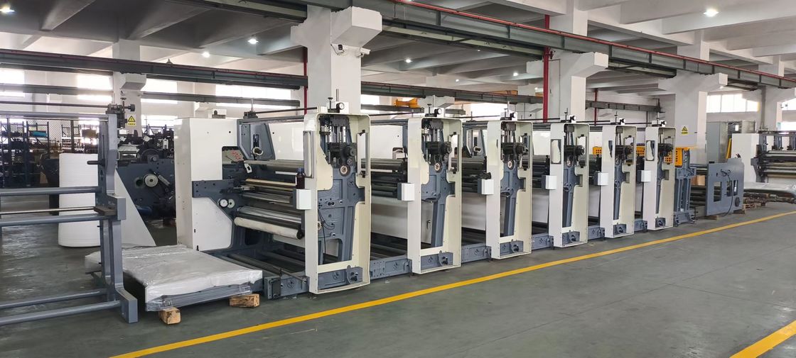 1/8cp آلة طباعة كيس Flexo 150m / min للطباعة الدقيقة والدقيقة