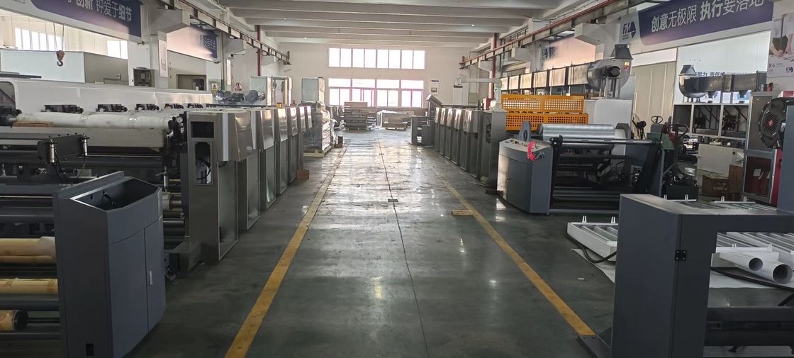 أوتو ورق للفول للفول Flexo Press Machine مع anilox و cycliner wth تغيير سريع للهيكل