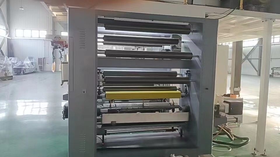 السرعة الميكانيكية القصوى 150m/min وحدة الطباعة المرنة لقطر إعادة التدوير الكبير 1524mm