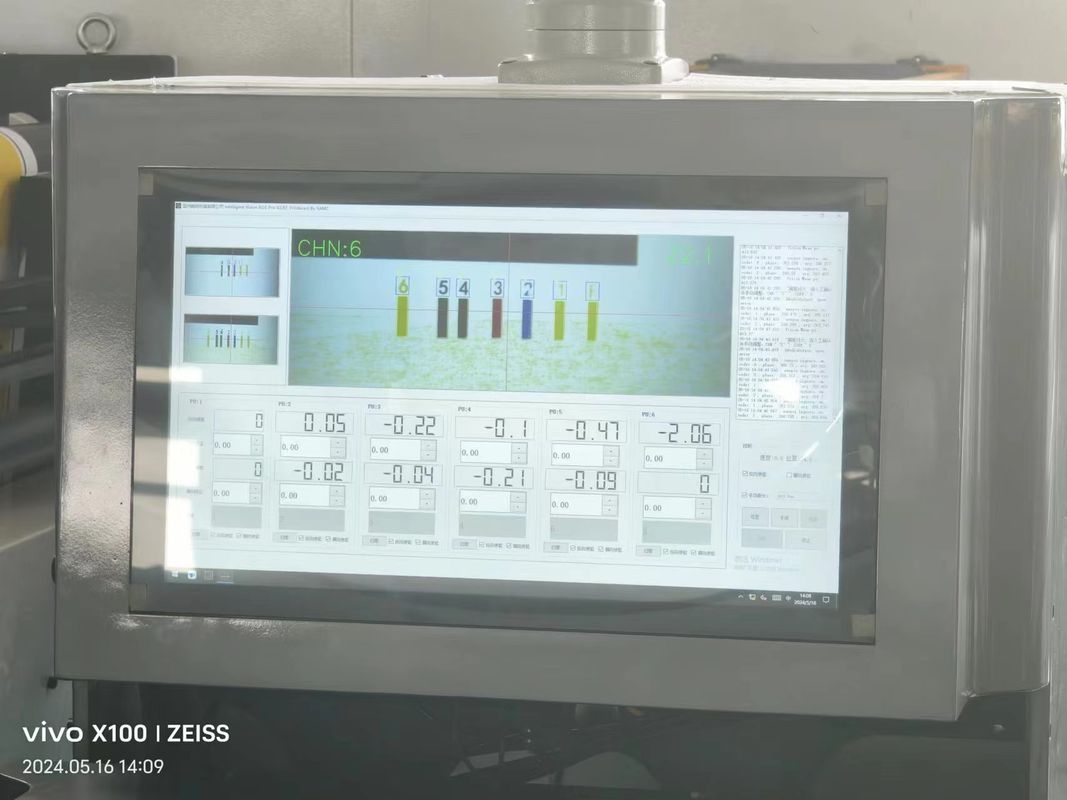 آلة الطباعة المرنة ذات الغطاء المتحكم بها بواسطة PLC مع عرض الطباعة القصوى 1000 ملم