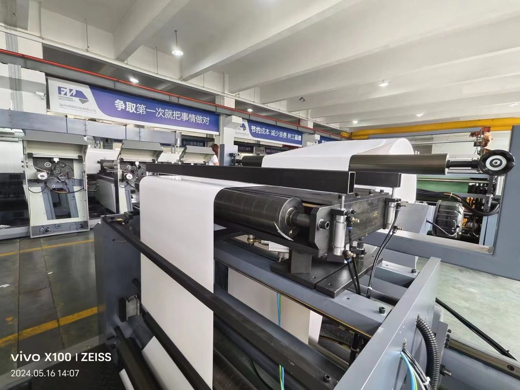 4 ألوان عالية السرعة آلة الطباعة Flexo طابعة Flexographic طابعة Flexographic طابعة Flexographic