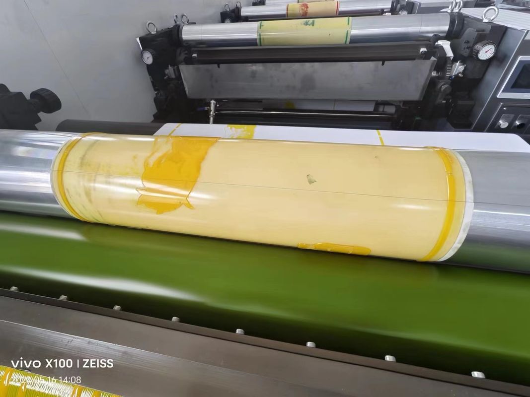 4 ألوان عالية السرعة آلة الطباعة Flexo طابعة Flexographic طابعة Flexographic طابعة Flexographic