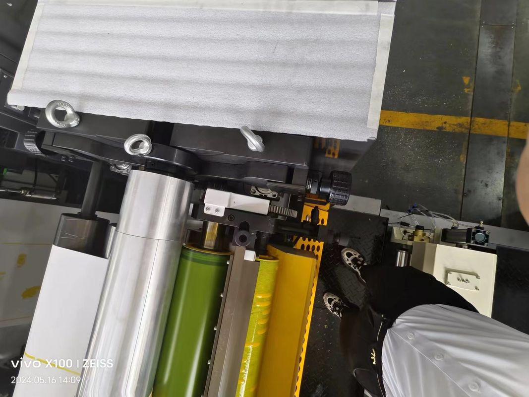 4 ألوان عالية السرعة آلة الطباعة Flexo طابعة Flexographic طابعة Flexographic طابعة Flexographic