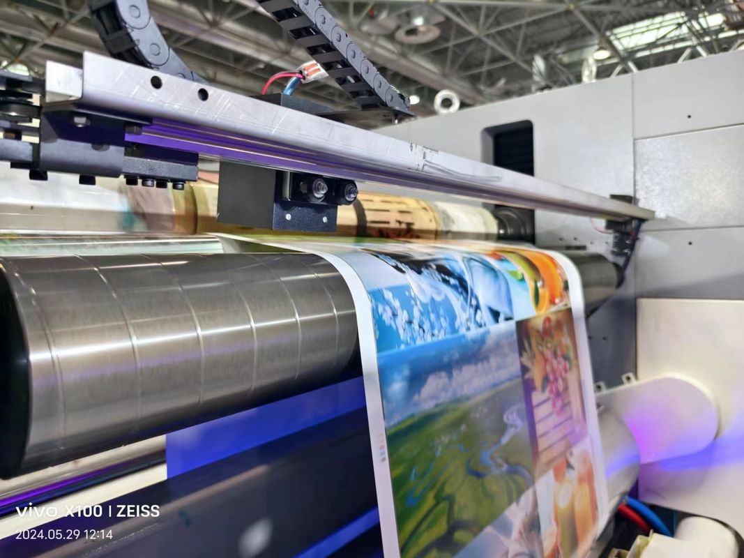 عالية السرعة 4 لون آلة الطباعة Flexo طابعة Flexographic طابعة Flexographic طابعة
