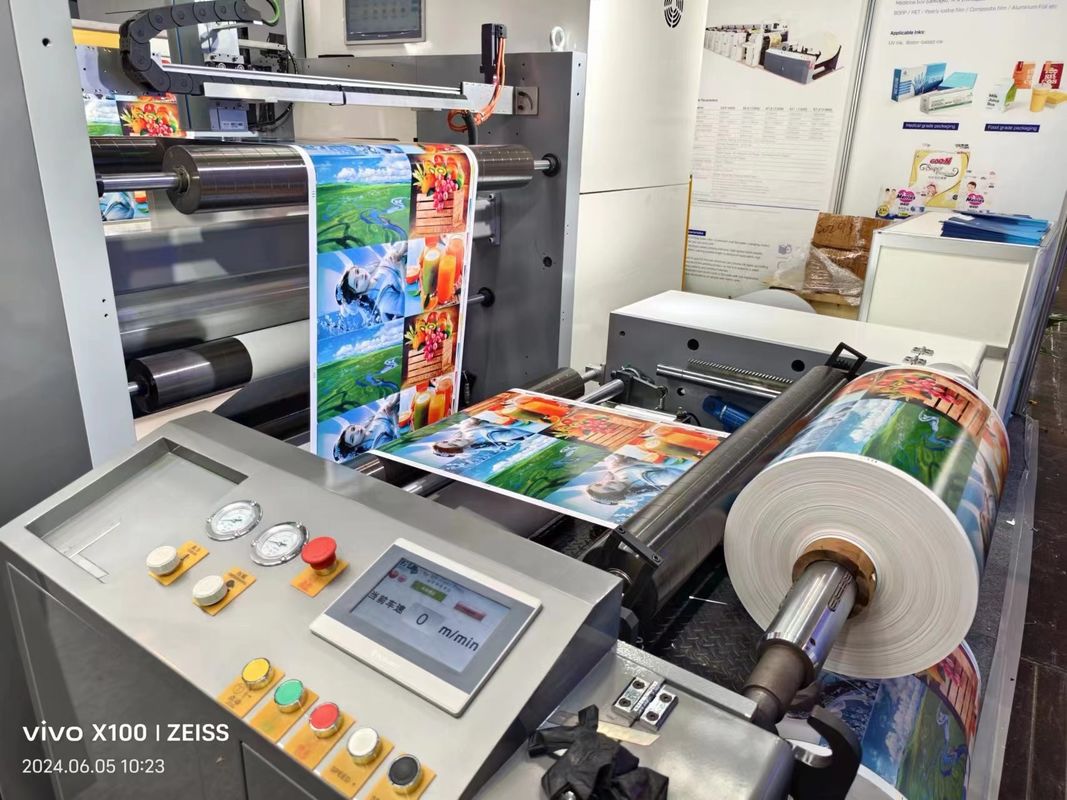 عالية السرعة 4 لون آلة الطباعة Flexo طابعة Flexographic طابعة Flexographic طابعة