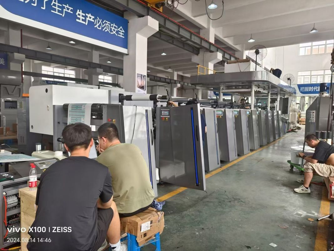 10 ألوان آلية بدون معدات شريط Bopp Flexo آلة الطباعة الأسعار الجديدة لا توجد مراجعات بعد
