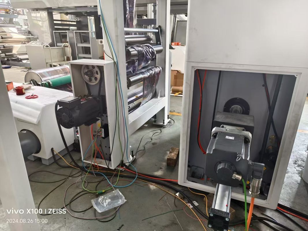 10 ألوان آلية بدون معدات شريط Bopp Flexo آلة الطباعة الأسعار الجديدة لا توجد مراجعات بعد