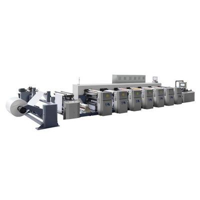 الدقة والدقة مع آلة الطباعة Flexo لطباعة ورق الفن