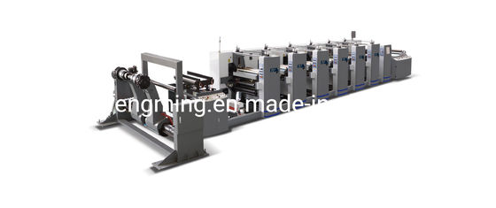 نوع الوحدة 4/5/6/7/8 Flexography اللونية CE معتمدة آلة طباعة التعبئة والتغليف المرنة