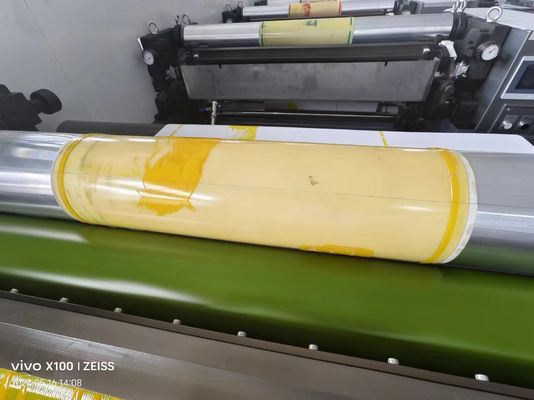 200m/Min 4 6 آلة الطباعة الملونة Ci Flexo للحقائب البلاستيكية / الورقية / غير المنسوجة